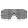 Mascherina da sole Oakley 6013 601301 colore gunmetal opaco