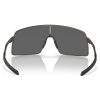 Mascherina da sole Oakley 6013 601301 colore gunmetal opaco