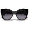 Prada 17ZS 1AB09S nero con lenti grigie sfumate